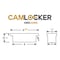 Camlocker Side Mount Truck Tool Box SMB48MB - alternate 2